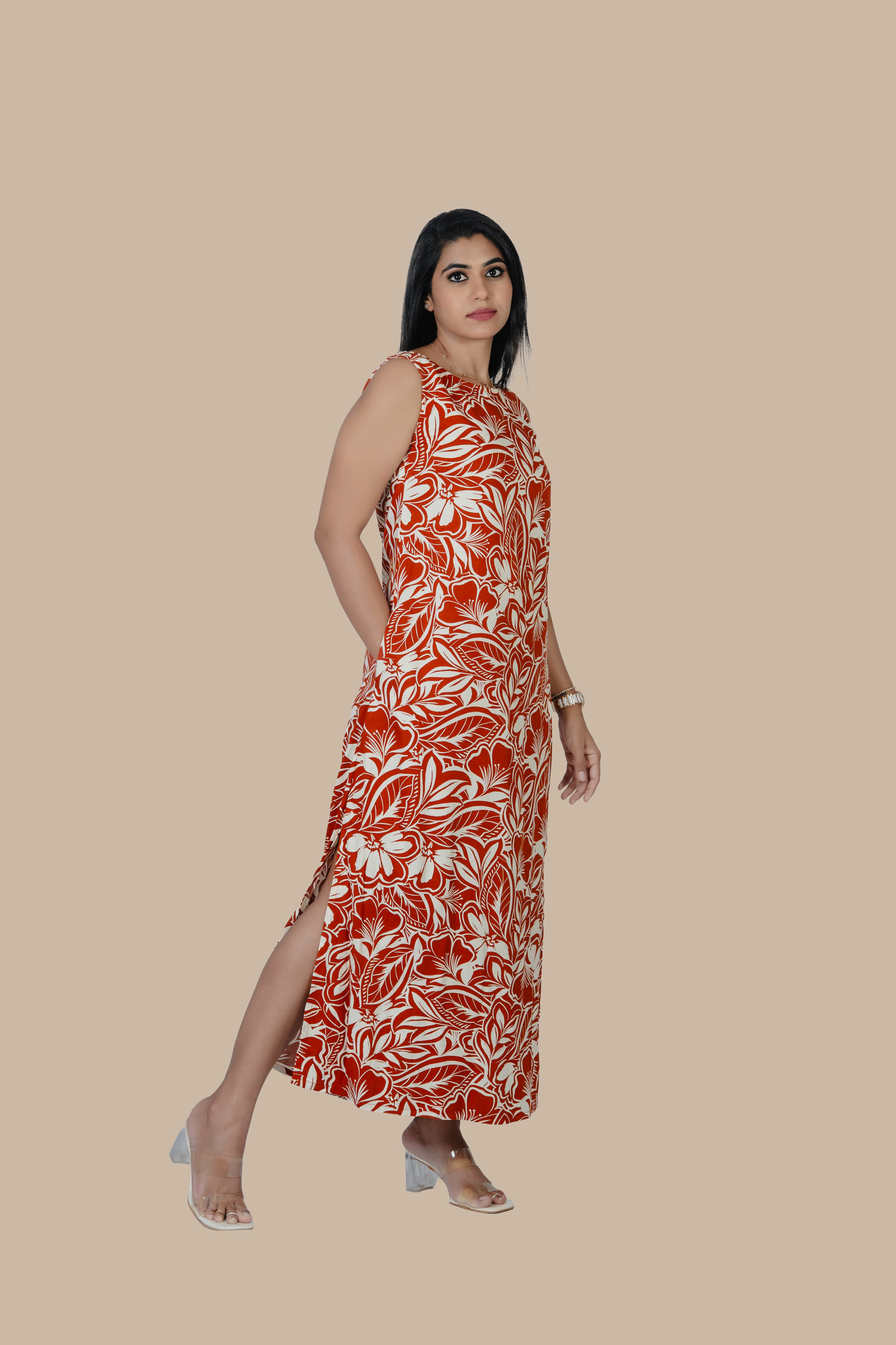 Breezy Tropical Dress