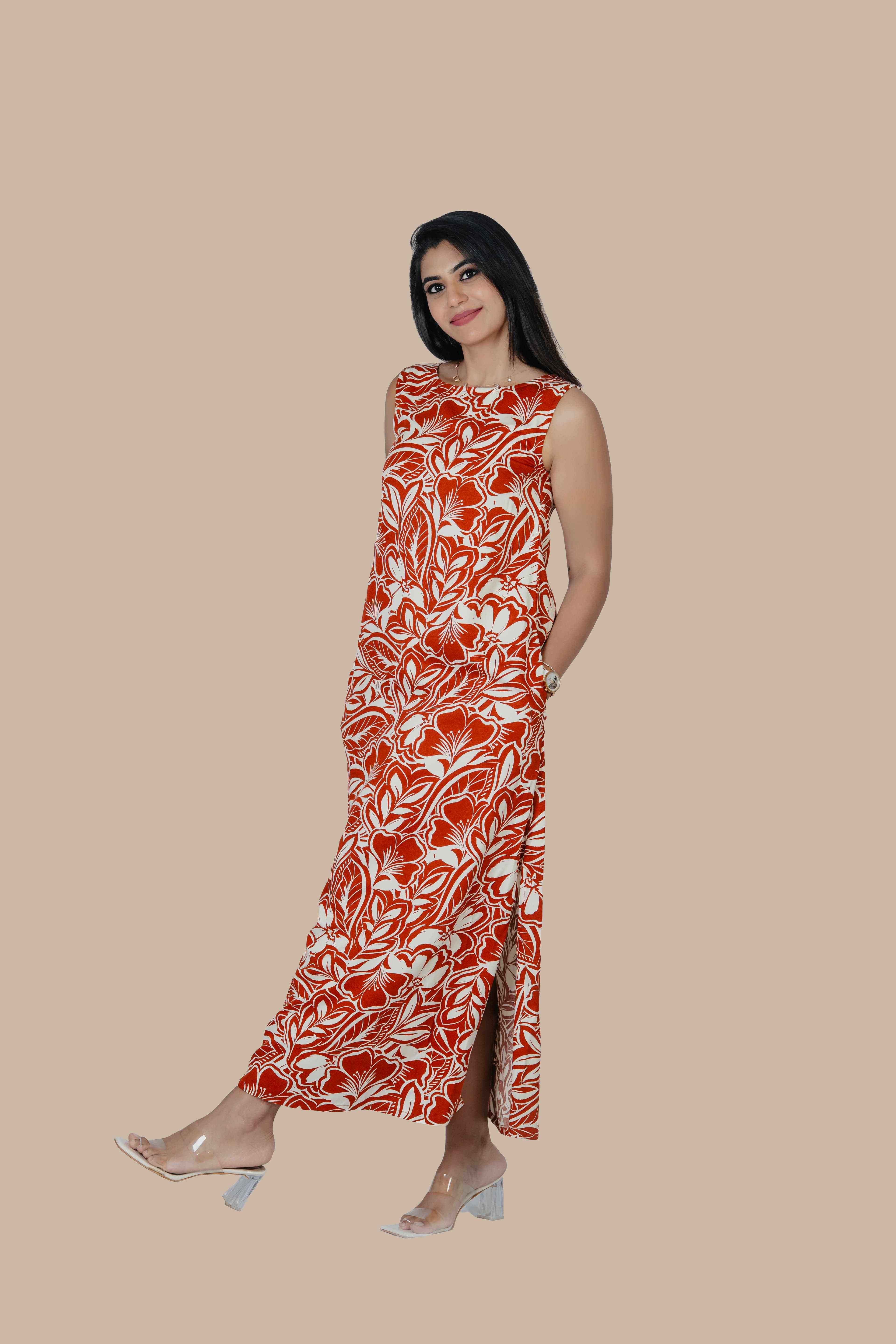 Breezy Tropical Dress