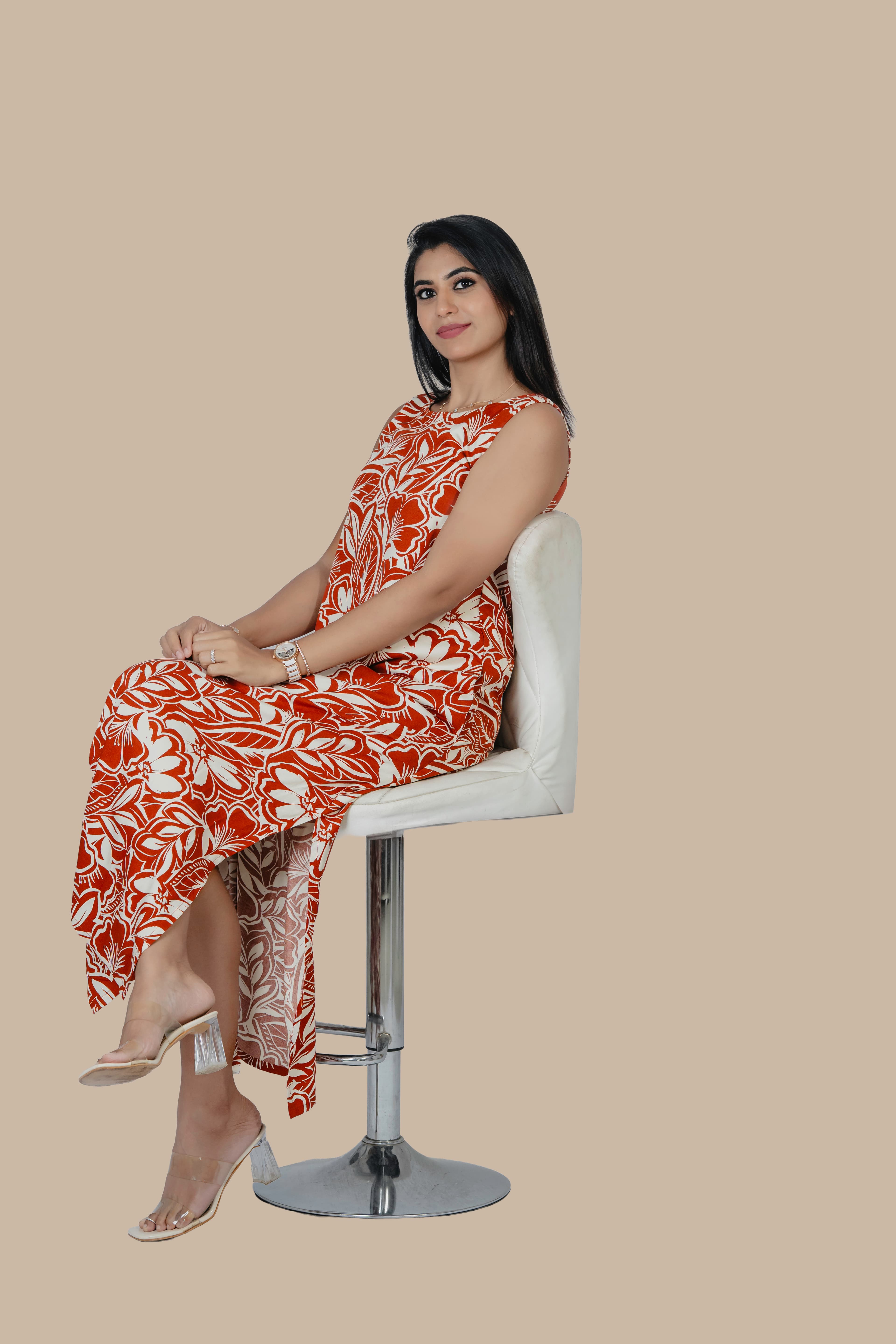 Breezy Tropical Dress